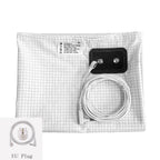10% Silver Fiber Flat Bedsheet with Earthing Cord Conductive Antistatic Health Protection Sheet Grounded Release Stress