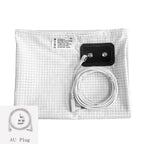 10% Silver Fiber Flat Bedsheet with Earthing Cord Conductive Antistatic Health Protection Sheet Grounded Release Stress