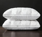 HTMCK 5-Star Hotel Comfortable Sleeping Pillow Three-Dimensional Soft Bilateral Washed Solid Color  Sleeping Pillows