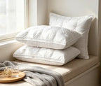 HTMCK 5-Star Hotel Comfortable Sleeping Pillow Three-Dimensional Soft Bilateral Washed Solid Color  Sleeping Pillows